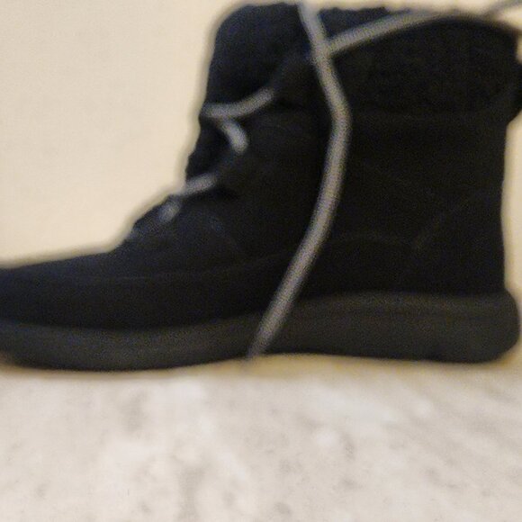 JBU Womens Freeze Round Toe B Black 8M- A025 - Picture 8 of 12